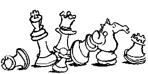 Chess logo for the original Village Chess Shop